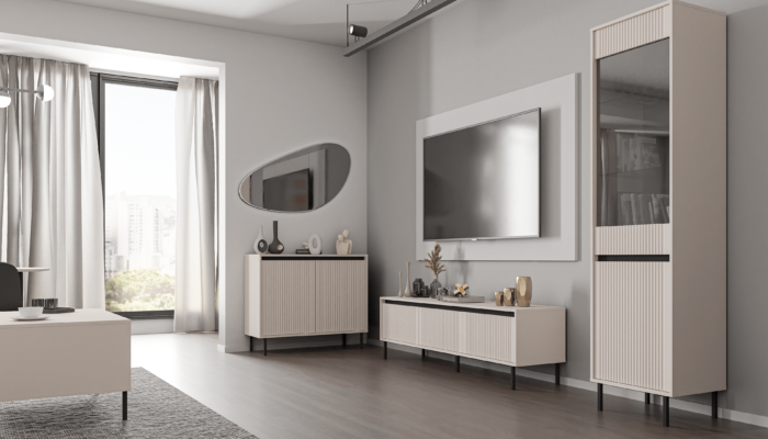 Komoda OSAKA 2F 2S DĄB EVOKE - obrazek 5