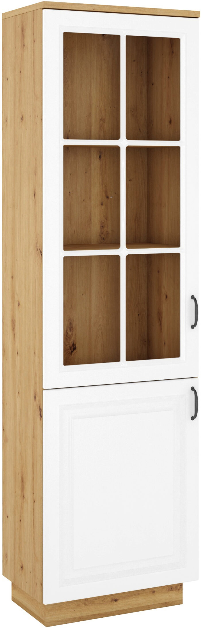 Witryna FLAWIA GRAR 60 2D Dąb Artisan/Grafit - obrazek 2